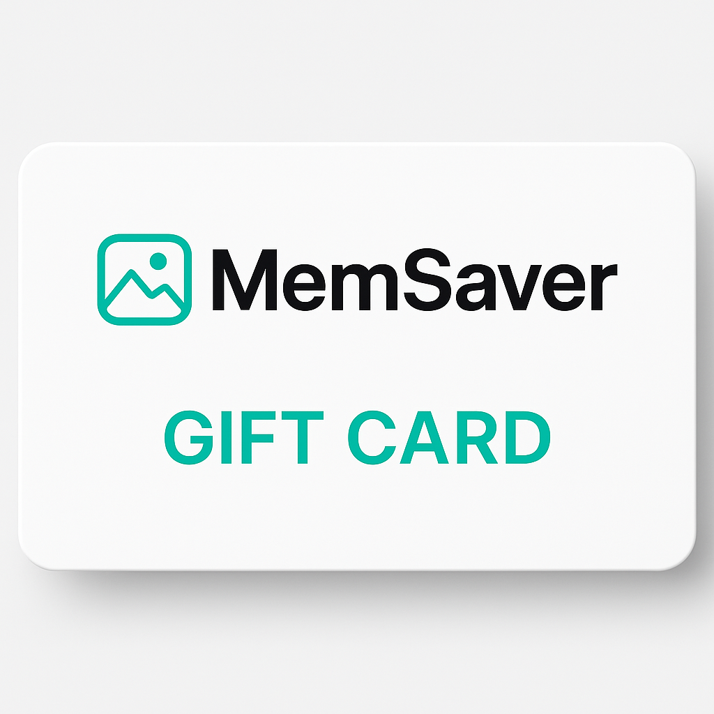 MemSaver Gift Card